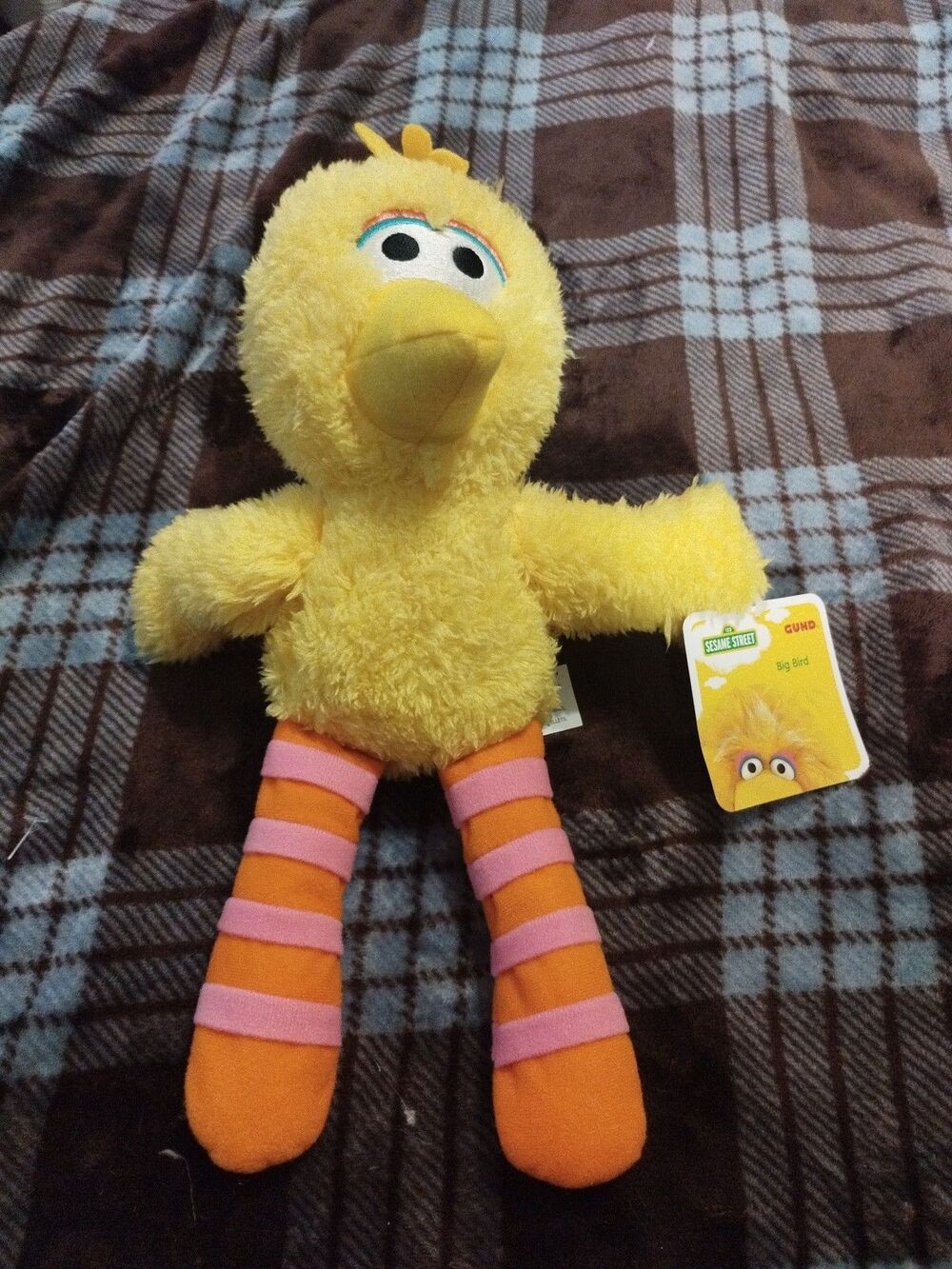 Sesame Street Muppets Big Bird 12" Plush - Gund 2019 New With Tags